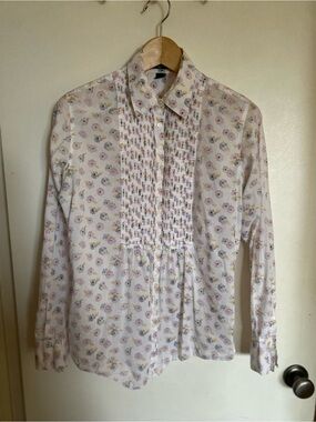 GAP Floral Button-Down Shirt - Women’s Medium